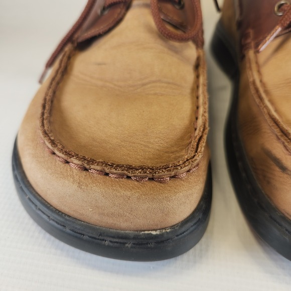 Birkenstock Betula Shoes Mens 8 Brown Boat Shoes Loafer Casual Womens 10 - Picture 5 of 13